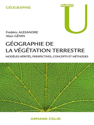 cover image of Géographie de la végétation terrestre